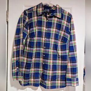 Talbot's Plaid Button Down 0X